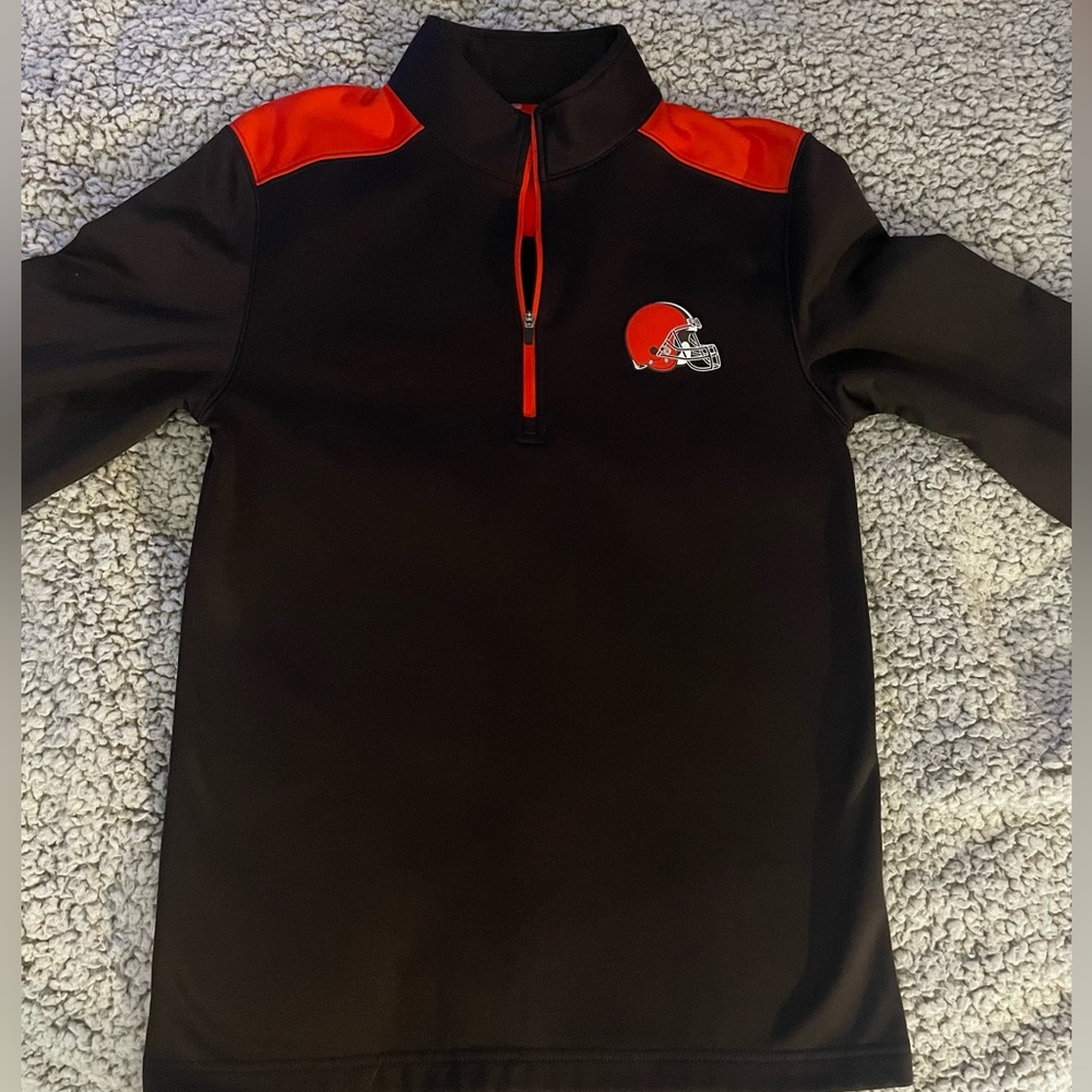 Browns Zip Up Sweater